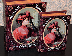 🔥Книга скринька 2 в 1 "Coca-cola" високої якості