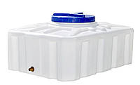 Бак, бочка, емкость 300 литров усиленная для транспортировки пищевая квадратная RKО Куб