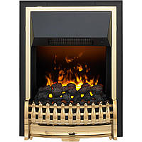 Електрокамін паровий Dimplex Opti-Myst Atherton зі справжнім 3D ефектом полумʼя, обігрівом та вугіллям