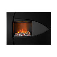 Електрокамін паровий Dimplex Opti-Myst Burbank зі справжнім 3D ефектом полумʼя, обігрівом та дровами