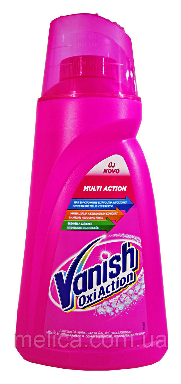 Средство для удаления пятен для цветных тканей Vanish Oxi Action - 25% - 1 л. - фото 1 - id-p1340953448