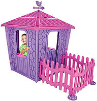 Детский игровой домик Pilsan Stone 06-443 Сиреневый | Пластиковый домик для детей