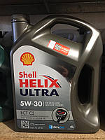 Синтетическое моторное масло SHELL Helix Ultra ECT C3 5W-30 4л