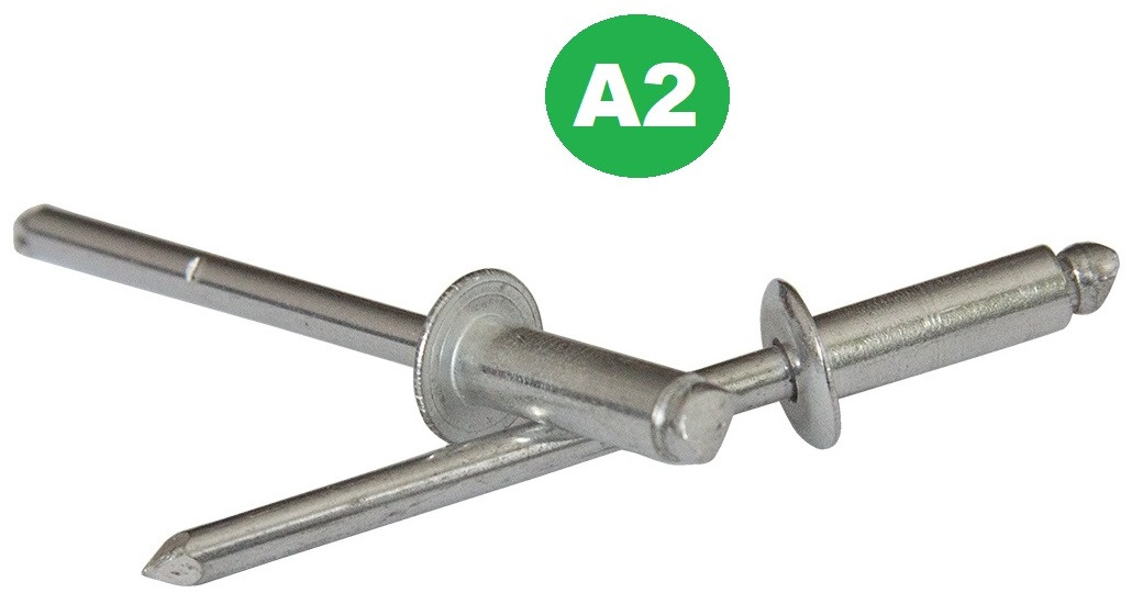 Различные виды и размеры заклепок