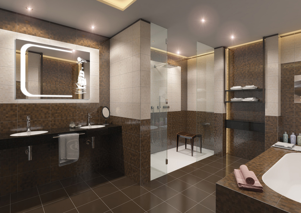 Дзеркало LED (98*70*2,5см) VZ-D33, фото 1