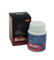 BrainBoosterX - Таблетки для поліпшення пам'яті, уваги, концентрації (БрэйнБустер)