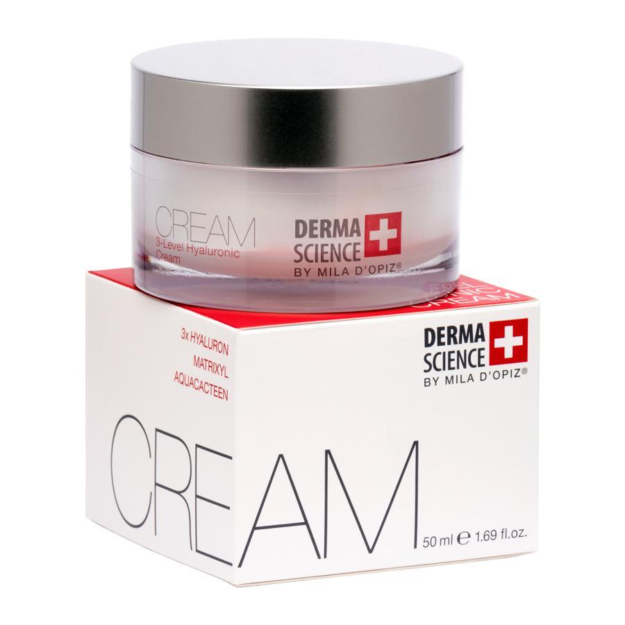 Hyalyronic³ Day Cream Derma Science by Mila D`Opiz Vivasan Switzerland 50 ml