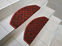 Антиковзаючі килимки, килимові накладки на сходи, комплект 5шт