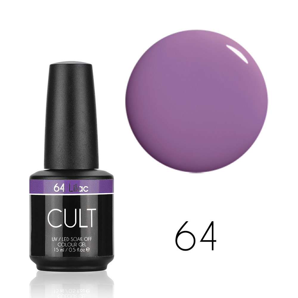 Гель-лак CULT No64 Lilac 15 мл