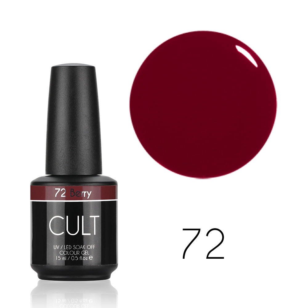 Гель-лак CULT No72 Berry 15 мл