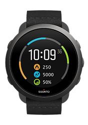 Смарт-годинник для фітнесу і тренувань SUUNTO 3 ALL BLACK