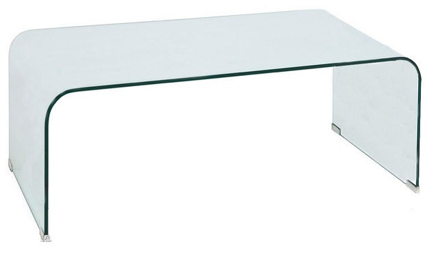 Стіл журнальний Priam A скло Прозоре 120х60 (Signal ТМ)
