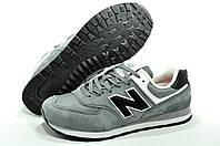 Мужские кроссовки New Balance 574 Classic, Серый/Чёрный