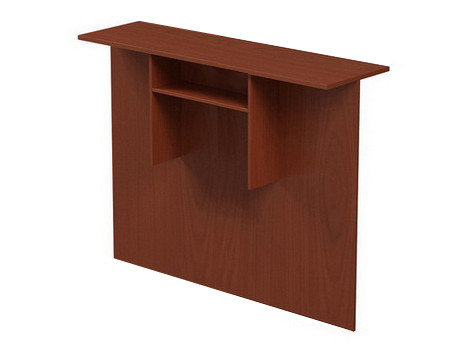 Офісна перегородка Атрибут A8.02.16 матеріал ДСП 1242х482х1600 мм (MConcept-ТМ)