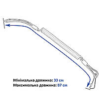 Страхувальний шнур для пістолета Mil-Tec, 33–87 см, фото 2