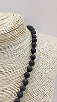 Намисто з натурального каменю Шунгіт