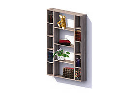 Полиця No6 ДСП дуб сонома трюфель 850*110*1300 мм (Luxe StudioTM)