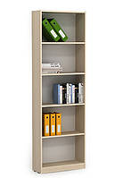 Стелаж No5 ДСП Дуб молочний 590*220*1830 мм (Luxe StudioTM)