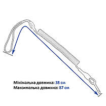 Страхувальний шнур для пістолета, 38–87 см, фото 2