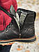 Чоловічі зимові черевики шкіряні високі, чоловічі зимові черевики на хутрі 40-44 розмір (код:Rivest-25-чк), фото 7