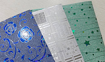 Картон парча з малюнком 20 * 30 см асорті