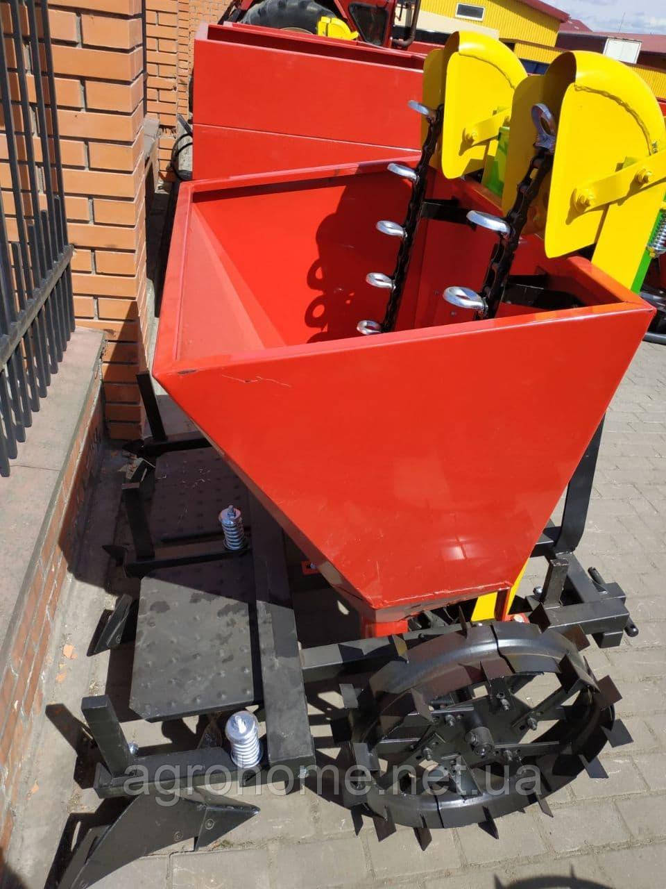 Картоплесаджалка двохрядна навісна Bomet (ширина міжряддя 50-55см.) Саділка Бомет, фото 1