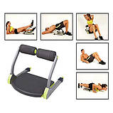 Підлоговий тренажер для преса домашній Six Pack Care 6в1 фітнес тренажери для ніг для всього тіла, фото 10