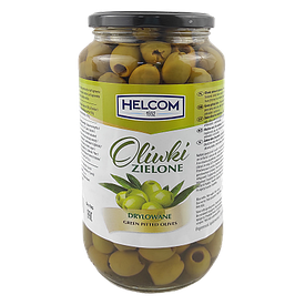 Оливки зелені без кісточок Helcom 900 г