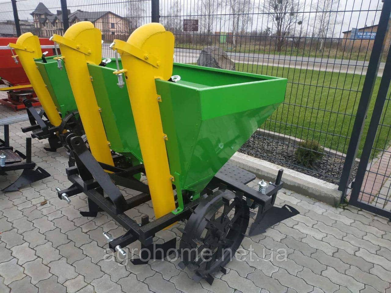 Картоплесаджалка двохрядна навісна Bomet (ширина міжряддя 60-67см.) Саділка Бомет, фото 1