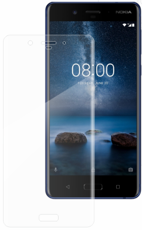 Гідрогелева захисна плівка AURORA AAA на Nokia 8 на весь екран прозора