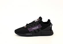 Чоловічі кросівки AD x Pharrell Williams Human Race NMD black Yellow. ТОП Репліка ААА класу., фото 3