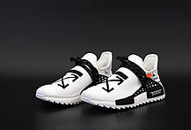Чоловічі кросівки AD x Pharrell Williams Human Race NMD black Yellow. ТОП Репліка ААА класу., фото 2