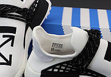 Чоловічі кросівки AD x Pharrell Williams Human Race NMD black Yellow. ТОП Репліка ААА класу., фото 3