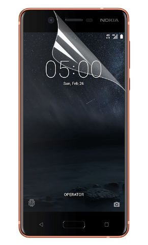 Гідрогелева захисна плівка на Nokia 5 на весь екран прозора