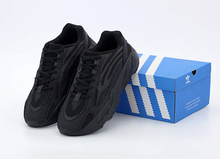 Чоловічі кросівки AD Yeezy 700 Dark Grey , А-д ізі буст . ТОП Репліка ААА класу., фото 2