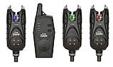 Набір сигналізаторів Carp Zoom Express K-280 bite alarm set, 3+1 (CZ3122), фото 4
