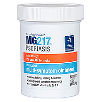 Мазь для лечения псориаза и себореи MG217 Psoriasis Medicated Ointment 2% Coal Tar 113.4 г