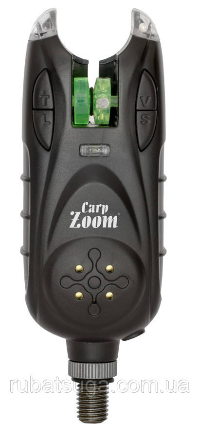Сигналізатор Carp Zoom Express K-280 bite alarm(жовтий) підходить до набору CZ3122, фото 1
