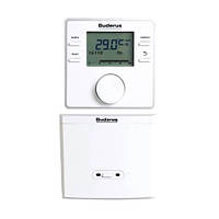 Бездротовий погодозалежний регулятор Buderus RC200 RF у комплекті з приймачем MB RF (7738111134)