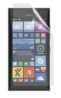 Гидрогелевая защитная пленка на Nokia Lumia 735 на весь экран прозрачная