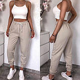 Жіночі спортивні штани двонитка норма і батал, фото 3