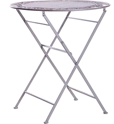 Стіл Мерібель метал, вінтаж грей