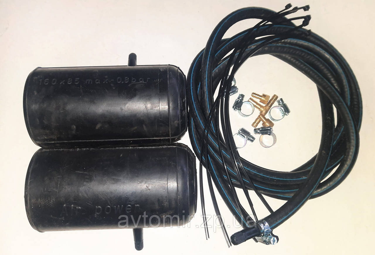 Пневмоподушки Ланос,Lanos,Sens, Сенс, Нексія з набором для підкачування 160х85, фото 1