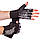 Атлетичні рукавички шкіряні для важкої атлетики, фітнесу VELO VL-3234, фото 2