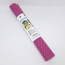 Антиковзаючий килимок силіконовий на стіл SiliconGoods 30х40 см (малиновий), фото 3