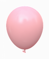 Повітряні кулі 5 STD Рожевий блідий (baby pink) В упак: 100 шт. Пр-во:"Kalisan" Туреччина