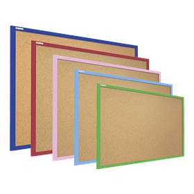 Коркові дошки в кольоровий дерев'яній рамі TM "ALL boards"