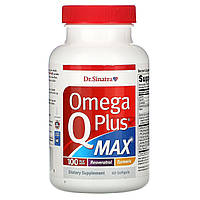 Dr. Sinatra, Omega Q Plus MAX, 60 Softgels в Украине