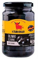 Оливки черные без косточки  El Toro Rojo  Oliwki Czarne 340г