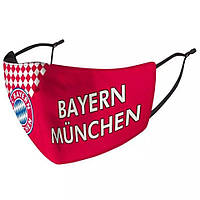 Маска на лицо с принтом Футбольный клуб Бавария